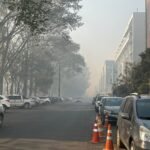 Incêndio na FLONA cobre Brasília de fumaça: capital enfrenta qualidade do ar insalubre