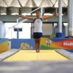 Ginasta brasiliense se destaca entre os quatro melhores do país no Troféu Brasil