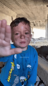 “Por favor, parem a guerra”: o apelo de uma criança que comove o mundo