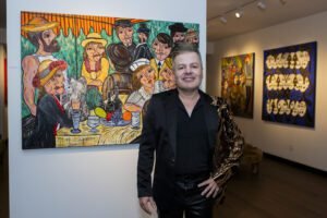 Vernissage ‘O Grito do Silêncio das Cores’ revela a força sensorial da arte de Marcos Anthony