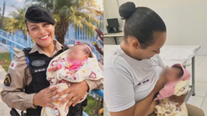 Bebê de um mês é resgatada após tentativa de abandono em Ibirité