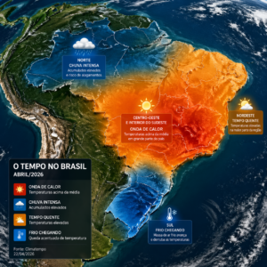 Onda de calor, chuvas intensas e frente fria: Brasil enfrenta semana de extremos climáticos