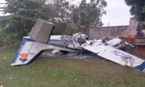 Queda de monomotor em Marília deixa duas vítimas fatais