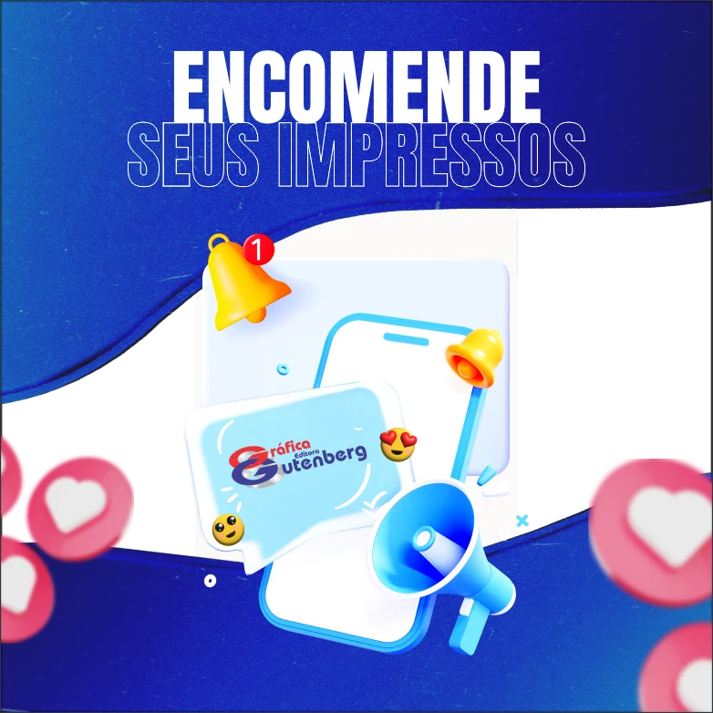 Encomende seus impressos - Gráfica Gutenberg