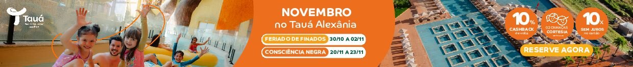 Novembro no Tauá Alexânia — 2026