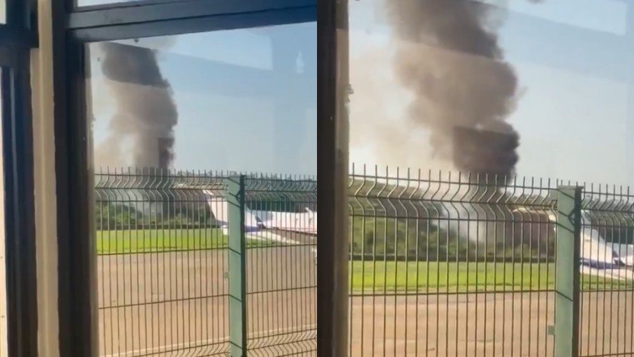 Três policiais morrem em queda de avião da PM em MG