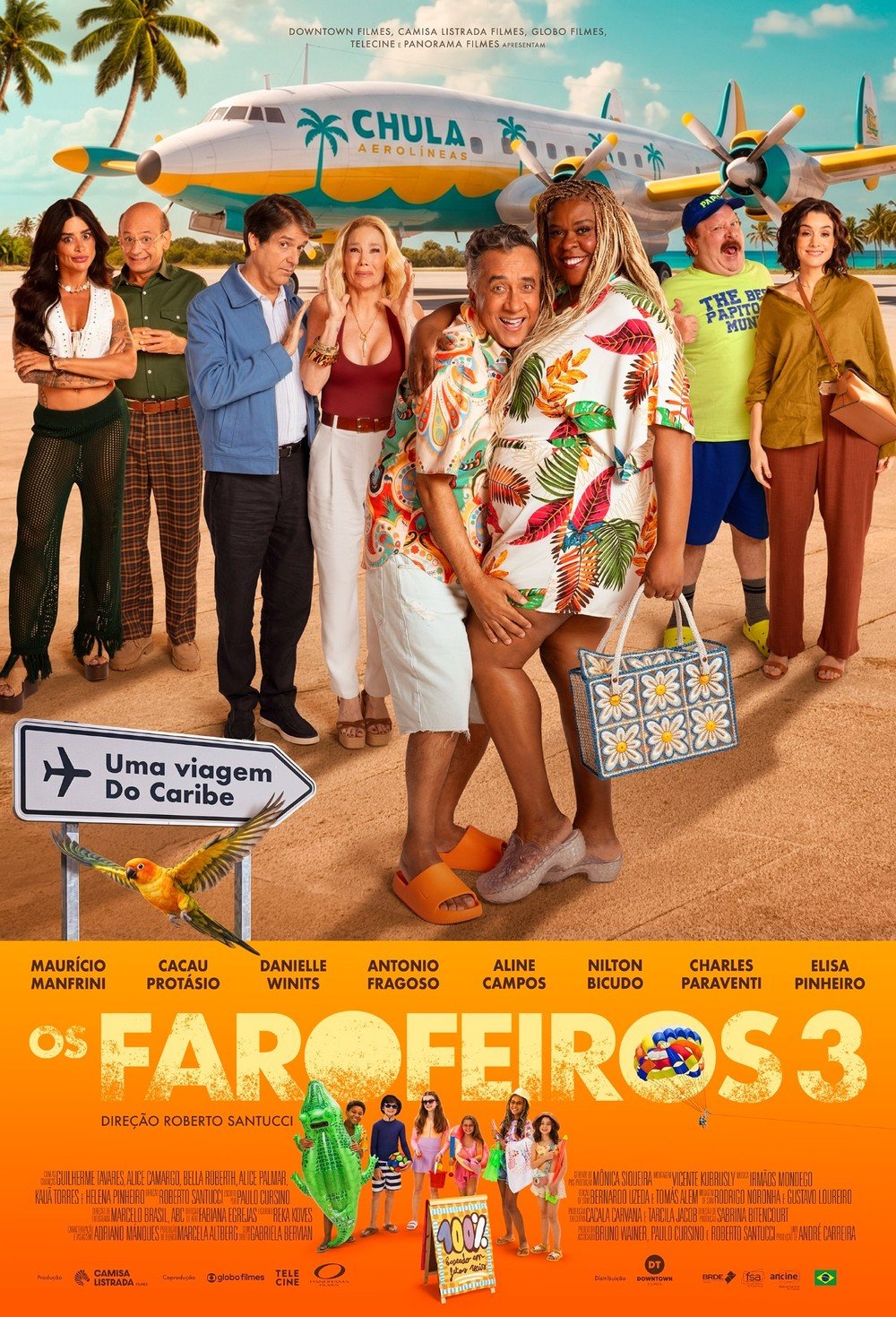 Cartaz oficial de Os Farofeiros 3